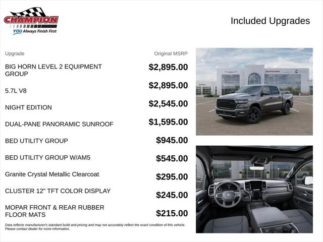 2026 Ram 1500 Big Horn Crew Cab 4x4 57 Box
