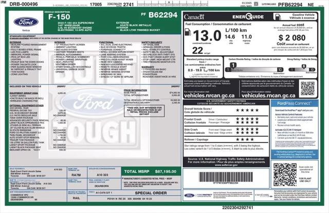 2023 Ford F-150 LARIAT