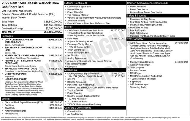 2022 Ram 1500 Classic SLT
