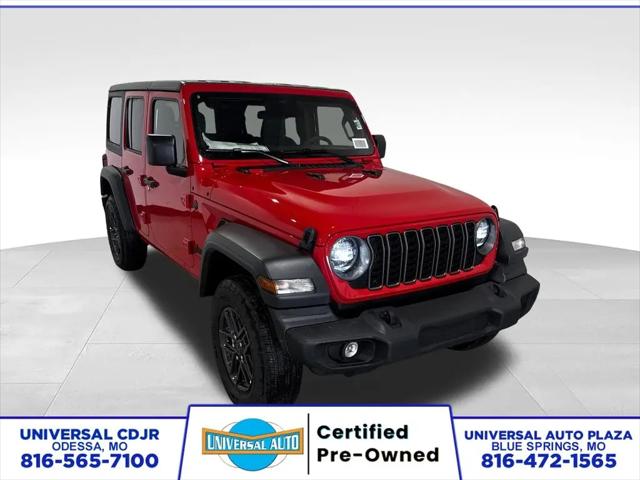 2026 Jeep Wrangler 4-Door Sport S 4x4 for sale in Odessa, MO