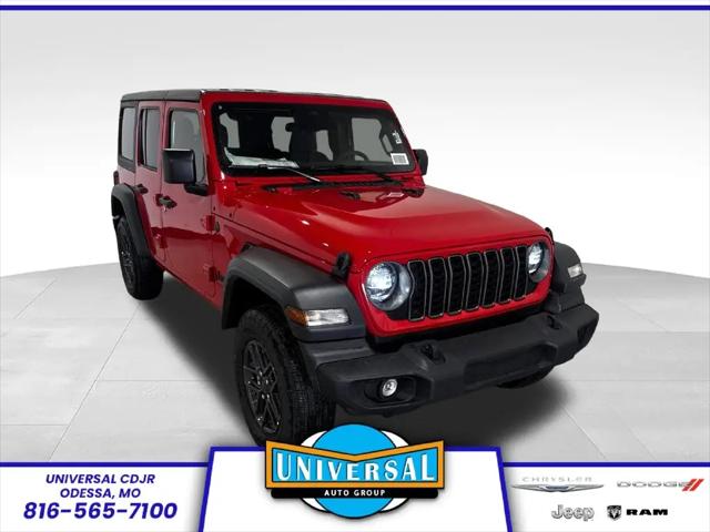 2026 Jeep Wrangler 4-Door Sport S 4x4 for sale in Odessa, MO