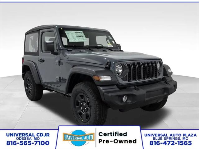 2026 Jeep Wrangler 2-Door Sport 4x4 for sale in Odessa, MO