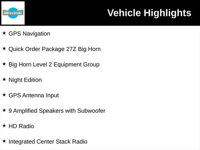 2026 Ram 1500 Big Horn Crew Cab 4x4 57 Box