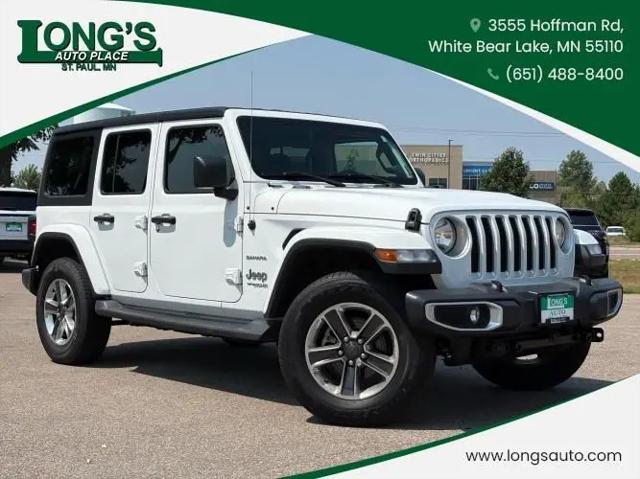 2019 Jeep Wrangler Unlimited Sahara 4x4 for sale in White Bear Lake, MN