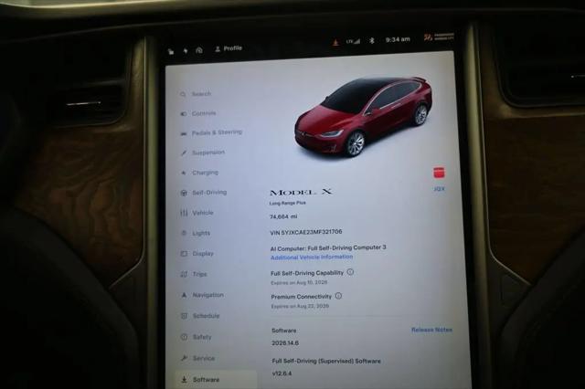 2021 Tesla Model X Long Range Plus Dual Motor All-Wheel Drive