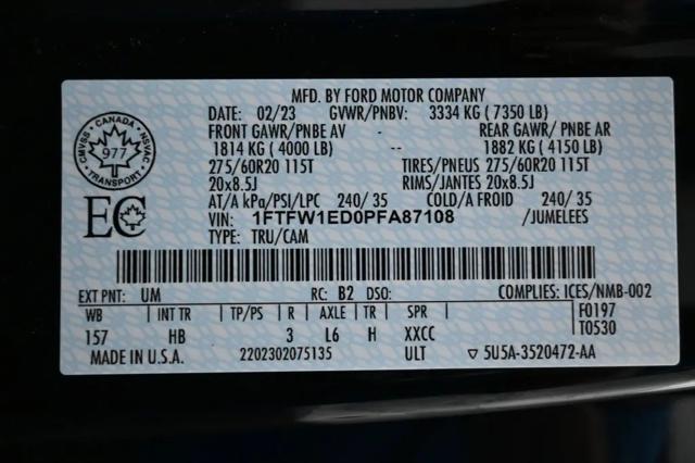2023 Ford F-150 LARIAT