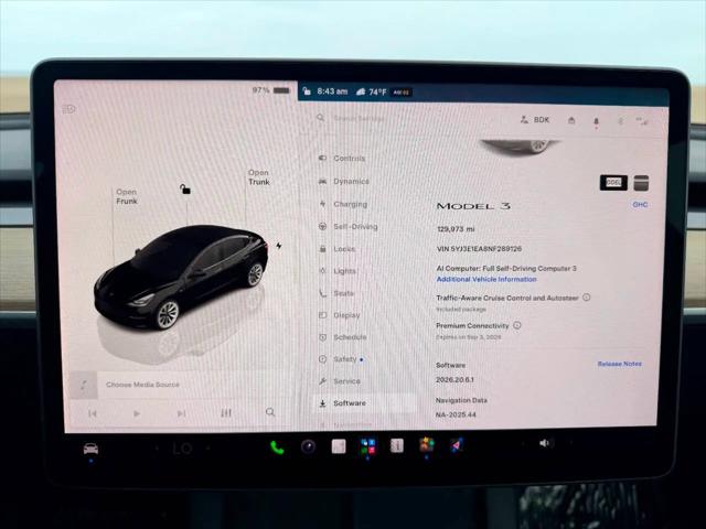 2022 Tesla Model 3 Rear-Wheel Drive