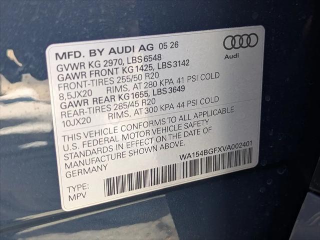 2027 Audi Q6 e-tron Premium quattro