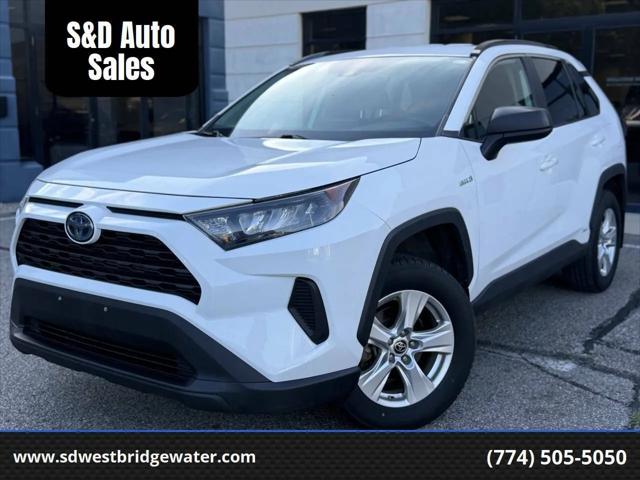 2021 Toyota RAV4 Hybrid LE for sale in West Bridgewater, MA