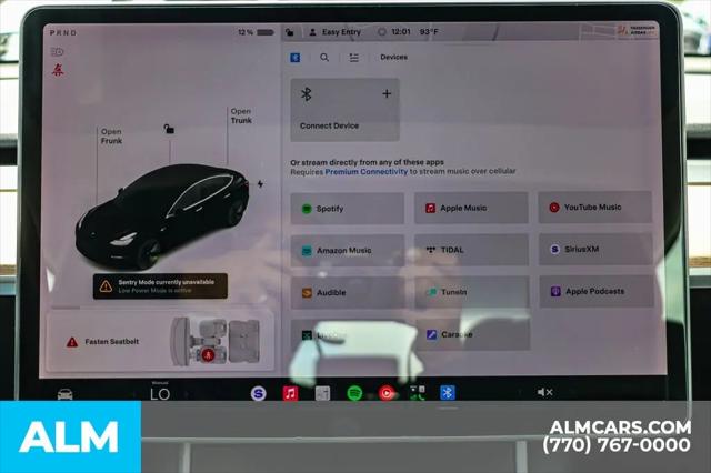 2020 Tesla Model 3 Standard Range Rear-Wheel Drive