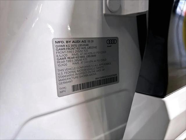 2027 Audi Q6 e-tron Premium quattro