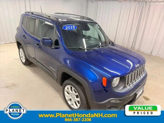 2018 Jeep Renegade Latitude 4x4 for sale in Tilton, NH