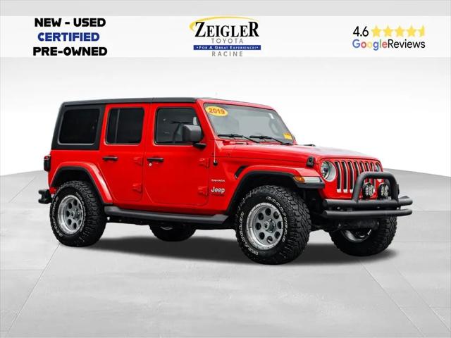 2019 Jeep Wrangler Unlimited Sahara 4x4 for sale in Mount Pleasant, WI