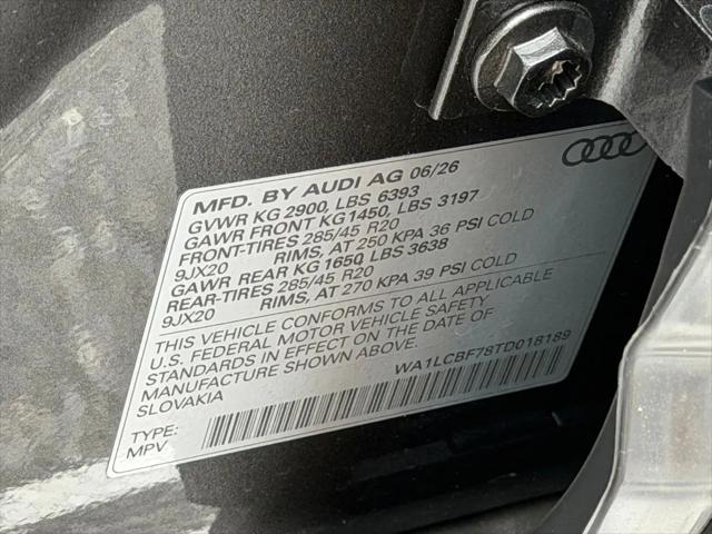 2026 Audi Q7 Premium Plus 45 TFSI quattro tiptronic