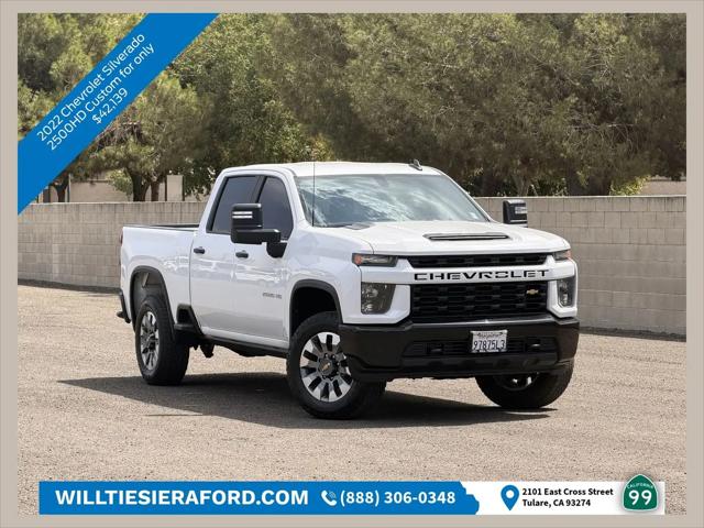 2022 Chevrolet Silverado 2500HD 2WD Crew Cab Standard Bed Custom for sale in Tulare, CA