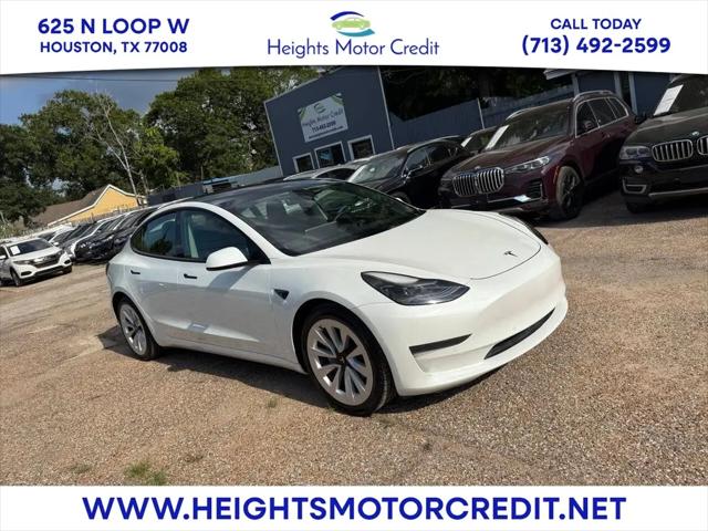 2021 Tesla Model 3 Standard Range Plus Rear-Wheel Drive for sale in Houston, TX