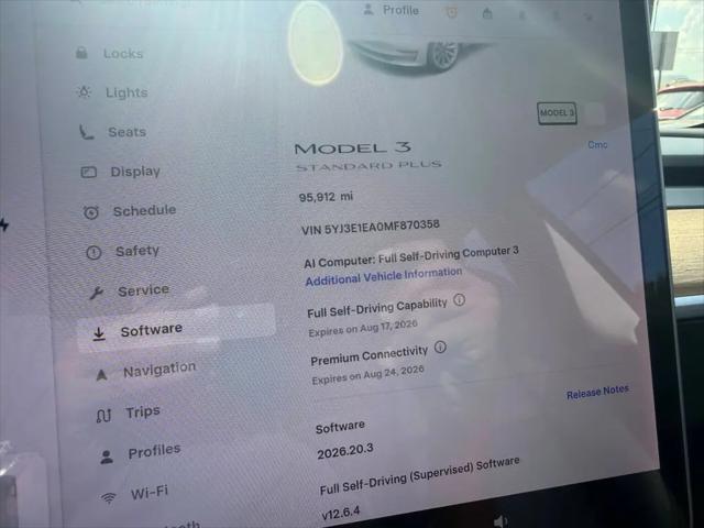 2021 Tesla Model 3 Standard Range Plus Rear-Wheel Drive