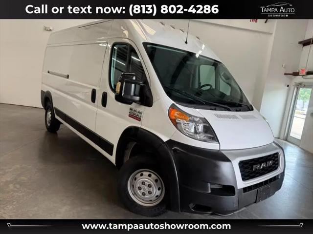 2021 Ram ProMaster 2500 Cargo Van High Roof 159" WB for sale in Tampa, FL