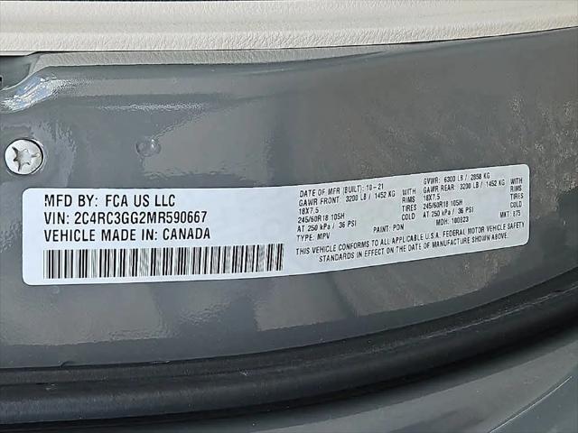 2021 Chrysler Pacifica Limited
