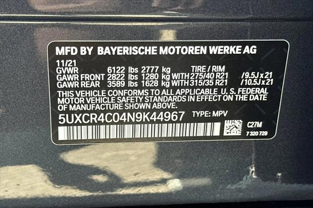 2022 BMW X5 sDrive40i