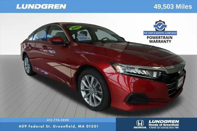 2021 Honda Accord LX for sale in Greenfield, MA