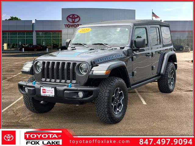 2023 Jeep Wrangler 4xe Rubicon 4x4 for sale in Fox Lake, IL