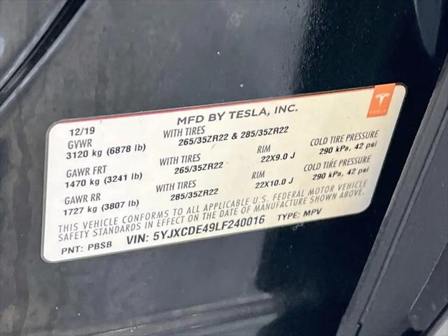 2020 Tesla Model X Performance Dual Motor All-Wheel Drive