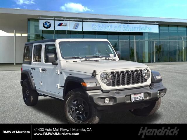 2025 Jeep Wrangler 4-Door Sport 4x4 for sale in Murrieta, CA