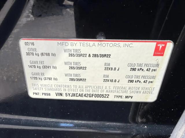 2016 Tesla Model X P90D