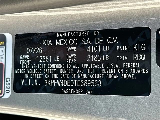 2026 Kia K4 GT-Line