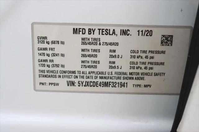 2021 Tesla Model X Performance