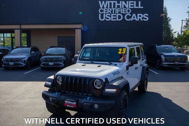 2023 Jeep Wrangler 4xe 4x4 for sale in Salem, OR