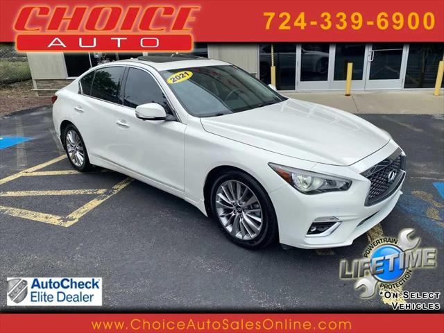 2021 INFINITI Q50 LUXE AWD for sale in Murrysville, PA