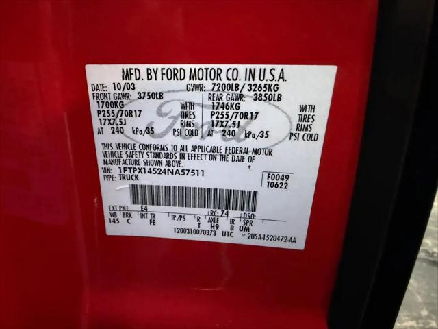 2004 Ford F-150 XLT