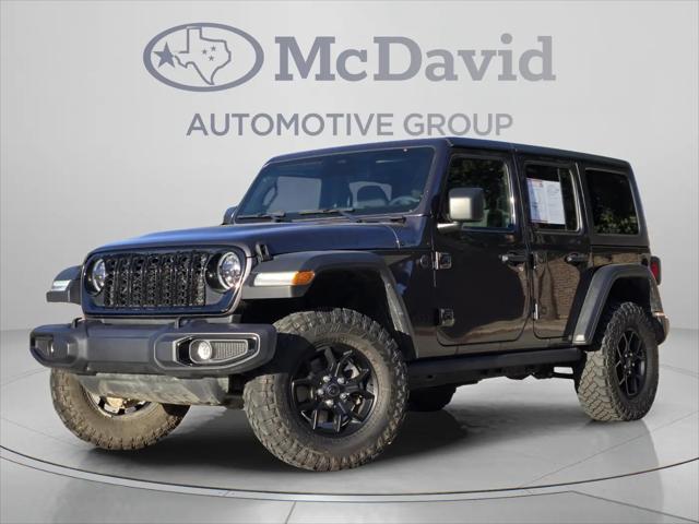 2025 Jeep Wrangler 4-Door Willys 4x4 for sale in Frisco, TX