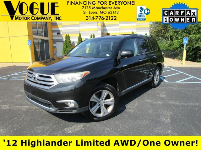 2012 Toyota Highlander Limited V6 for sale in St. Louis, MO