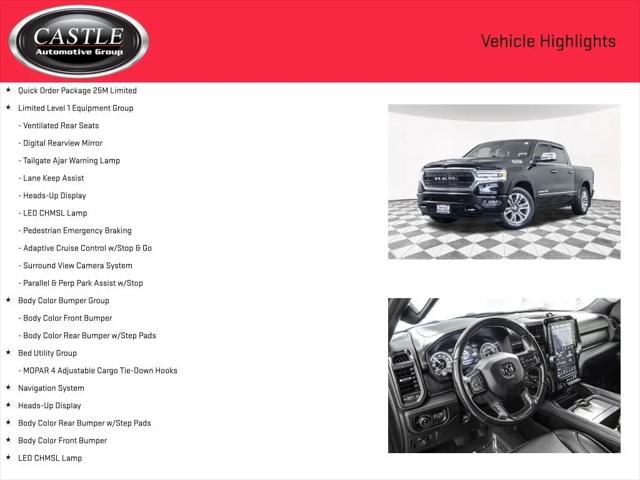 2022 Ram 1500 Limited Crew Cab 4x4 57 Box