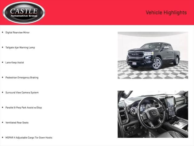 2022 Ram 1500 Limited Crew Cab 4x4 57 Box