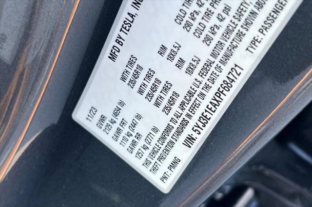2023 Tesla Model 3 Rear-Wheel Drive