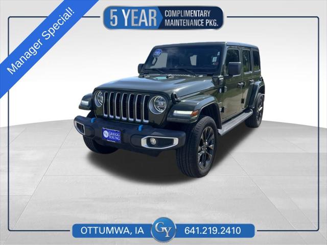 2022 Jeep Wrangler 4xe Unlimited Sahara 4x4 for sale in Ottumwa, IA