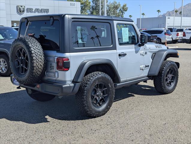 Used 2024 Jeep Wrangler 2-Door Willys 4x4 For Sale in Tucson, AZ