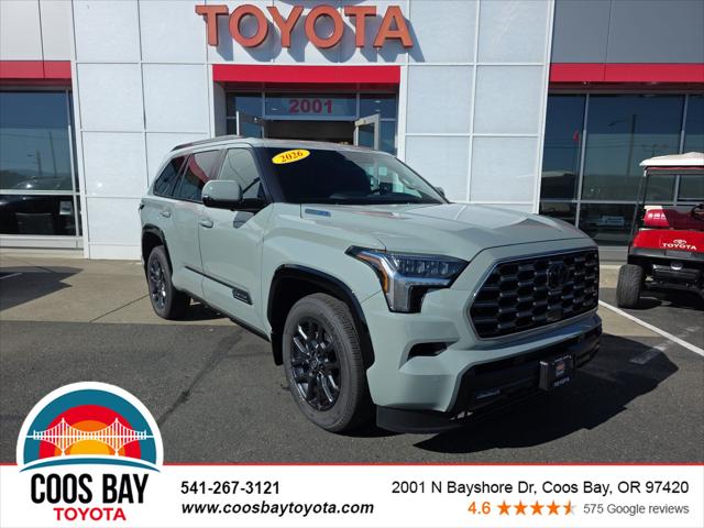 2026 Toyota Sequoia Platinum for sale in Coos Bay, OR