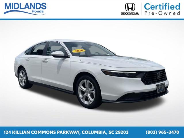 2026 Honda Accord Sedan LX for sale in Columbia, SC