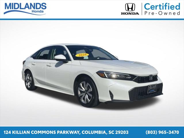 2026 Honda Civic LX for sale in Columbia, SC
