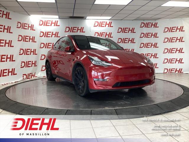 2021 Tesla Model Y Long Range Dual Motor All-Wheel Drive for sale in Massillon, OH