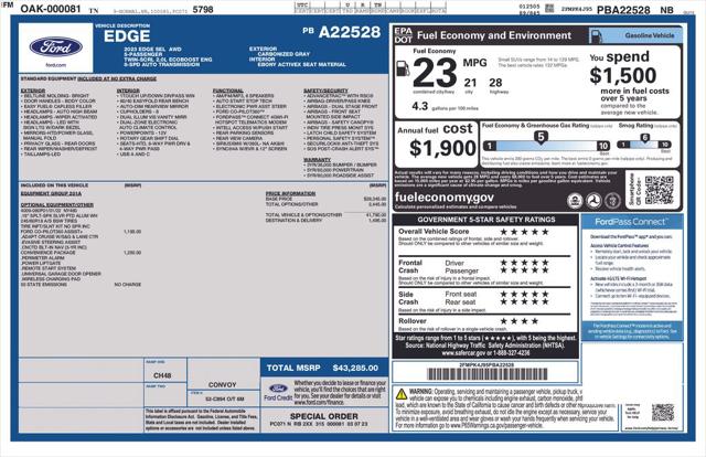 Used 2023 Ford Edge SEL For Sale in Muscle Shoals, AL