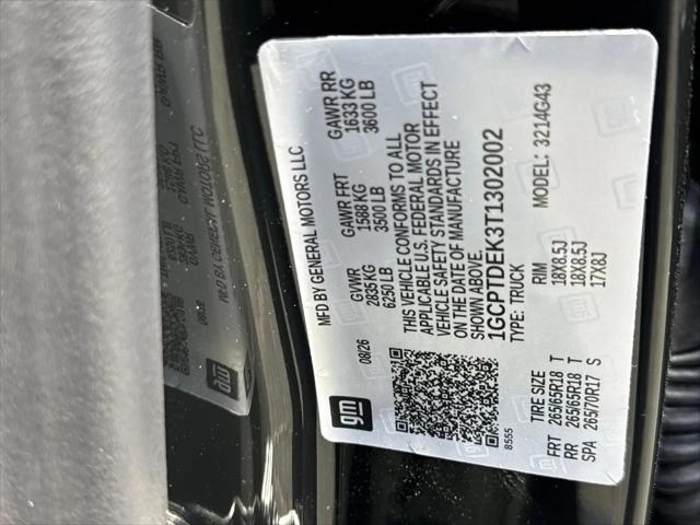 2026 Chevrolet Colorado Z71, 4WD