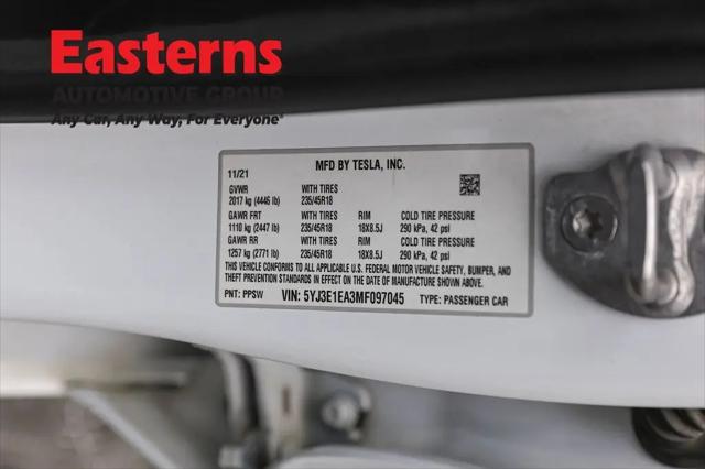 2021 Tesla Model 3 Standard Range Plus Rear-Wheel Drive