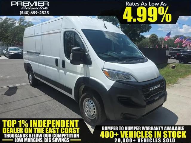2026 Ram ProMaster 2500 Cargo Van Tradesman High Roof 159 WB w/Pass Seat for sale in Dumfries, VA
