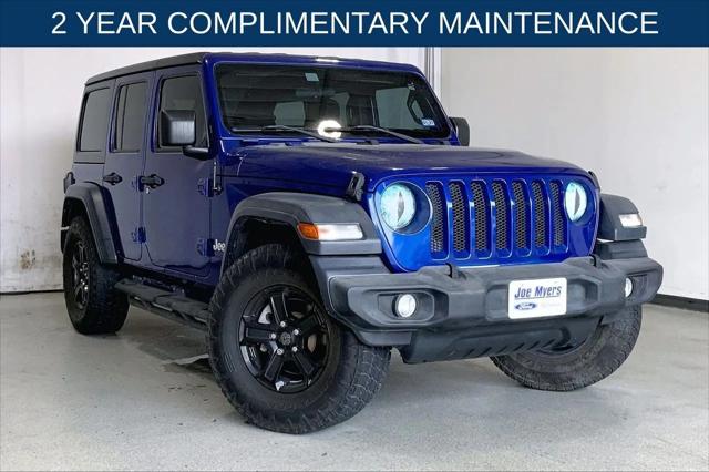 2018 Jeep Wrangler Unlimited Sport S 4x4 for sale in Houston, TX